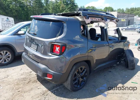 2018 Jeep Renegade Altitude 4X4 from USA, damaged, VIN ZACCJBBB6JPG73732